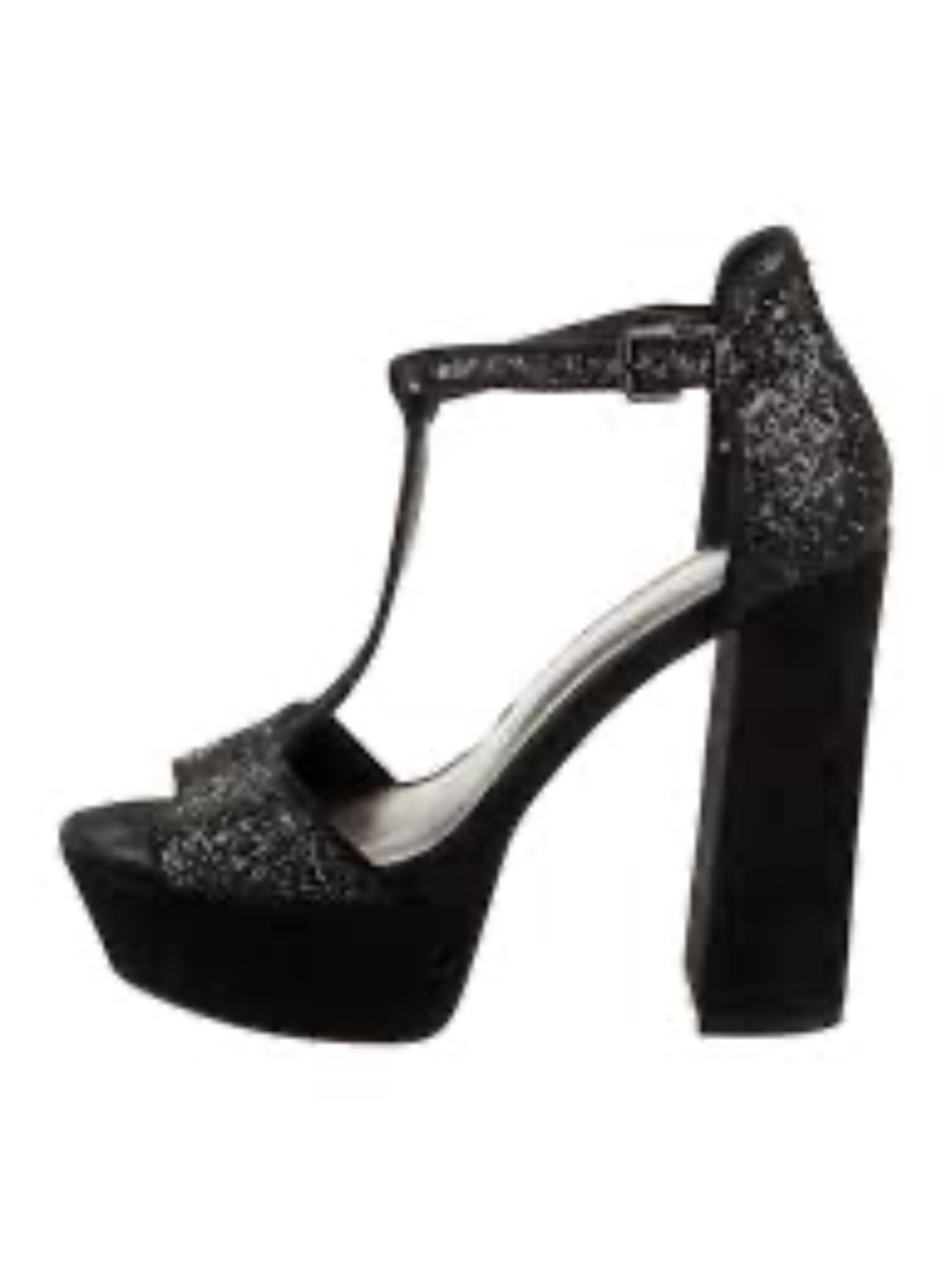 Rebecca Minkoff Glitter Platform Heels
